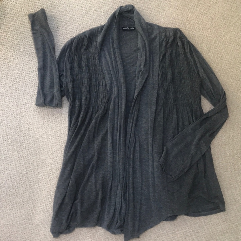 CHA CHA Vente open front cardigan